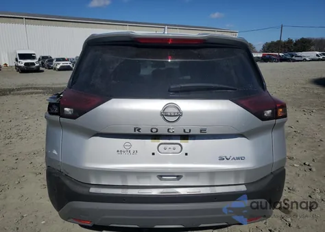 2023 Nissan Rogue Sv Intelligent Awd from USA, damaged, VIN JN8BT3BB9PW460320